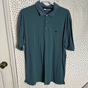 Onward Reserve Men's Blue Striped Polo Shirt